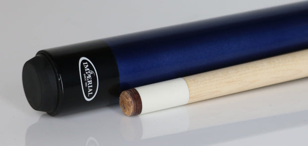 Imperial Premier Blue Pool Cue with No-Wrap Case of 24ct.