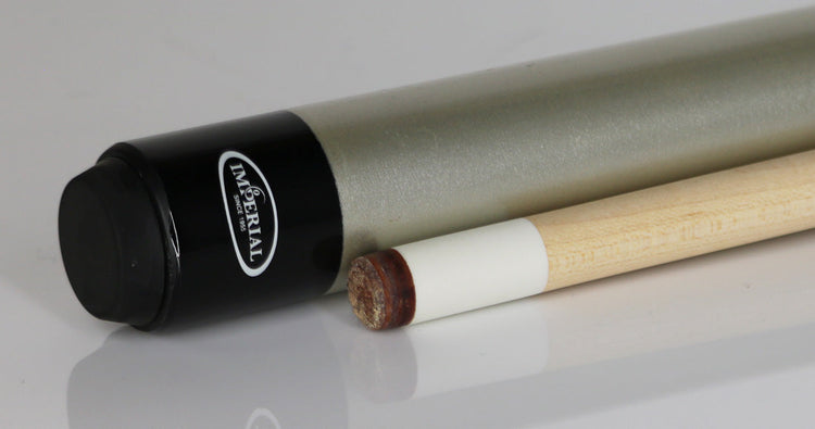 Imperial Premier Silver Pool Cue with No-Wrap Case of 24ct