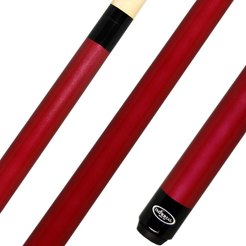 Imperial Premier Red Pool Cue with No-Wrap Case of 24ct. – Penguin