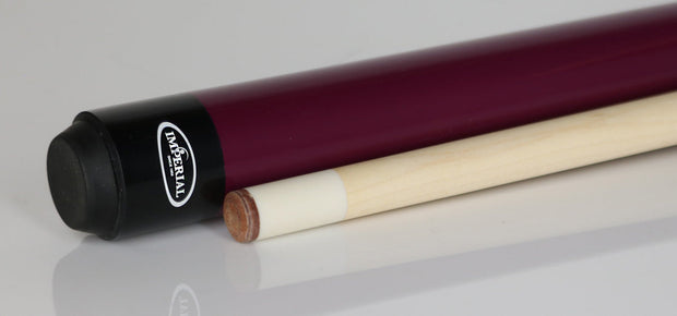 Imperial Premier Purple Pool Cue with No-Wrap Case of 24ct.