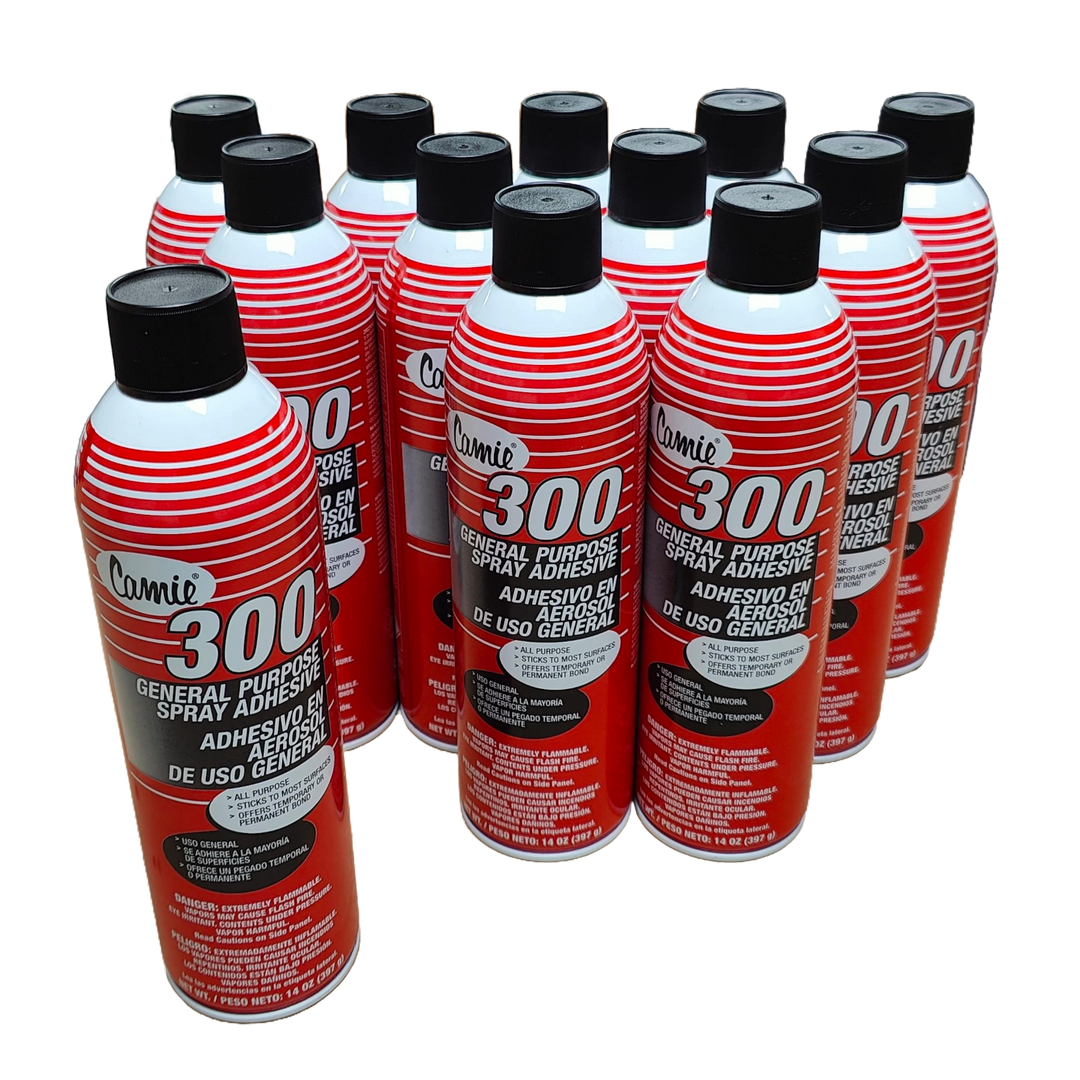 Camie® 300 General Purpose Spray Adhesive – Penguin Amusement Inc